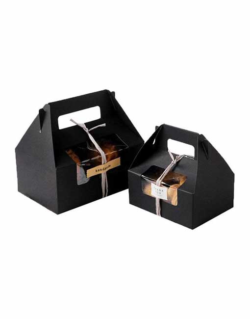 custom-printed-black-gable Boxes